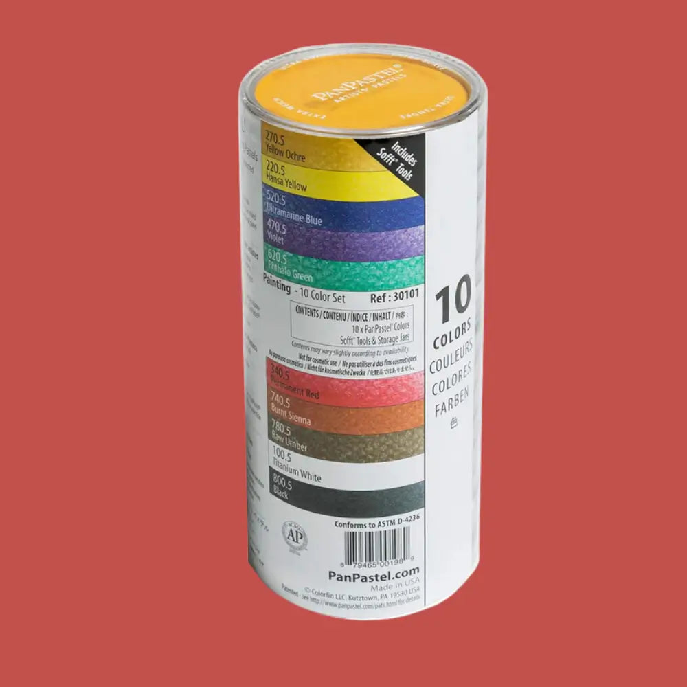 PANPASTEL® Ultra Soft Künstlerpastellfarben - 10er-Set