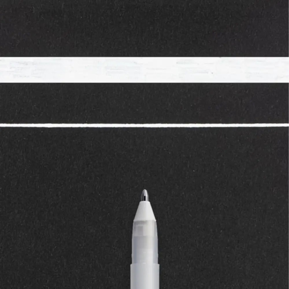 Gelly Roll, Weiss (Bold Nr. 10, 0.5mm)