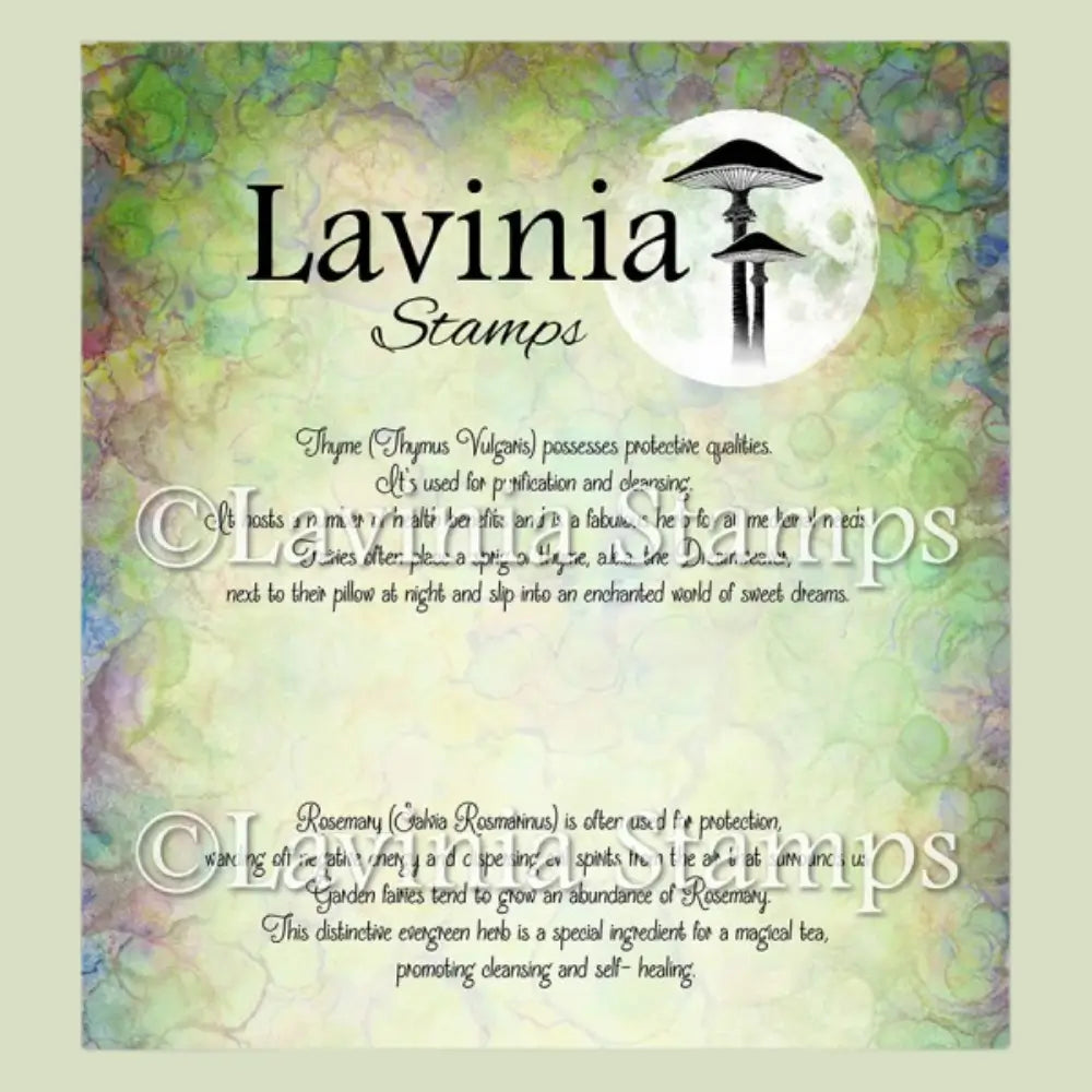 Thyme & Rosemary Words, LAV953