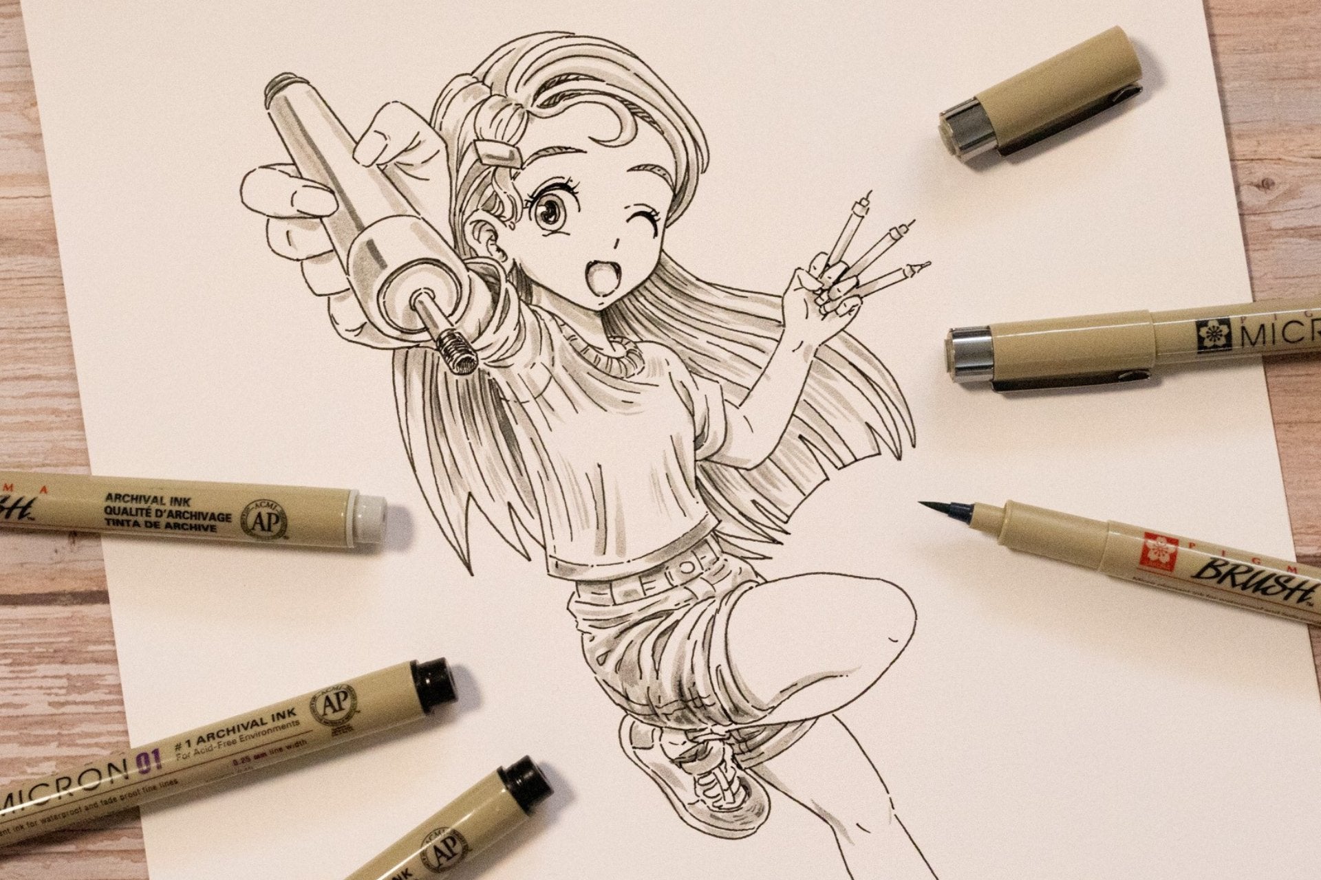 Marker und Fineliner