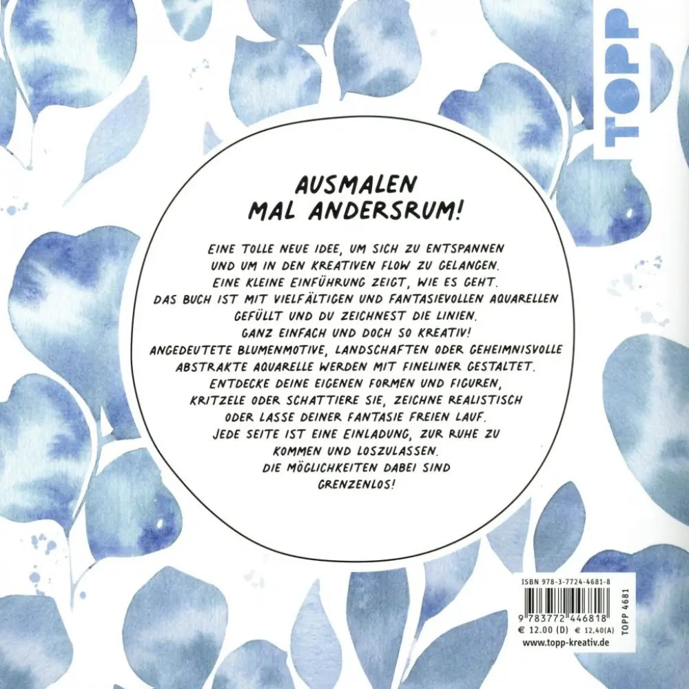 Das Rückwärts-Ausmalbuch