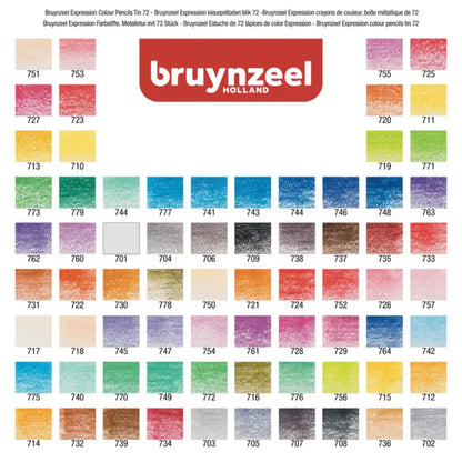 Expression Farbstifte, Metalletui mit 72 Stück