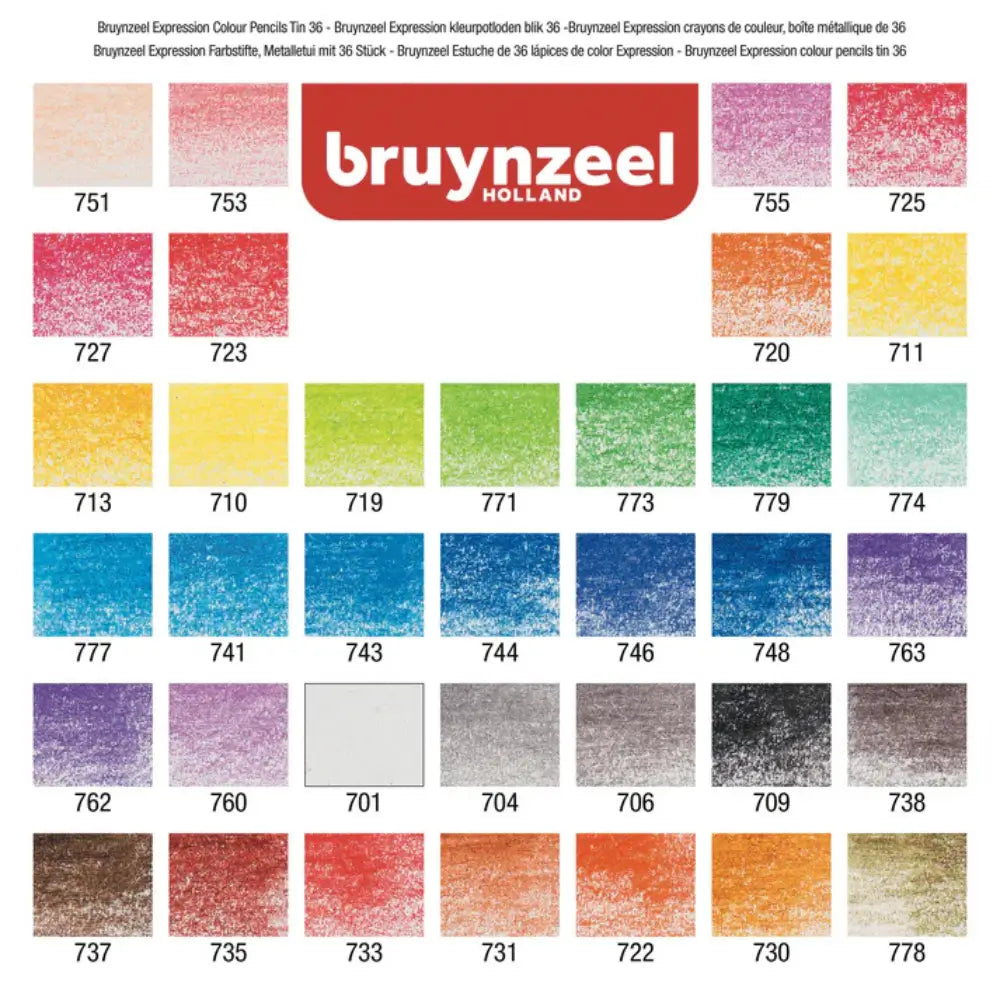 Expression Farbstifte, Metalletui mit 36 Stück