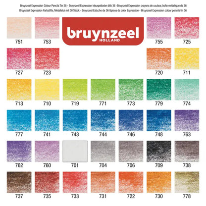 Expression Farbstifte, Metalletui mit 36 Stück