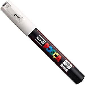 UNI Posca, weiss, PC-1 M, 0.7 mm