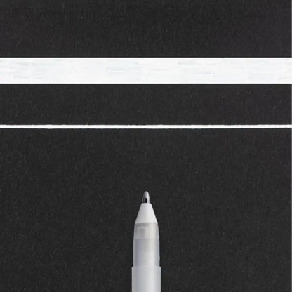 Gelly Roll, Weiss (Bold Nr. 10, 0.5mm)