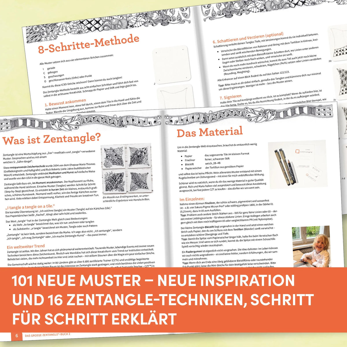 Das grosse Zentangle-Buch 2
