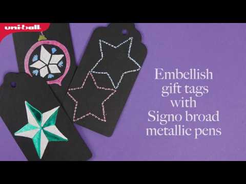 UNI-Ball SIGNO broad Gel-Roller gold